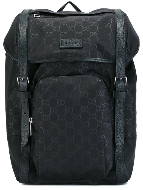 gucci print backpack for men